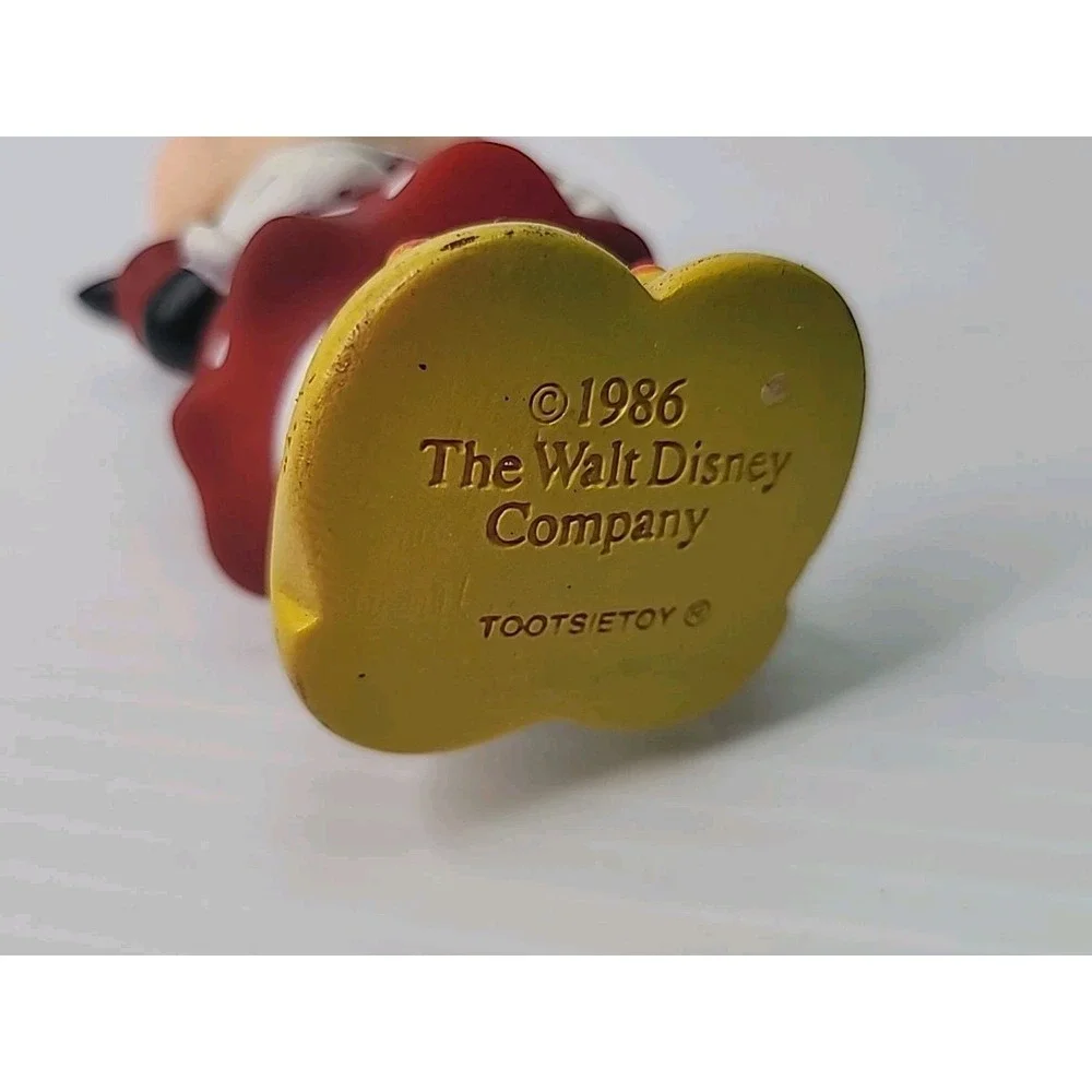 1986‎ Tootsie Toy & Japan Rubber Squeakier Toys Minnie Mouse Walt Disney